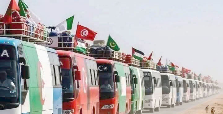 من المغرب العربي إلى غزة… نبض الأحرار في مواجهة الحصار