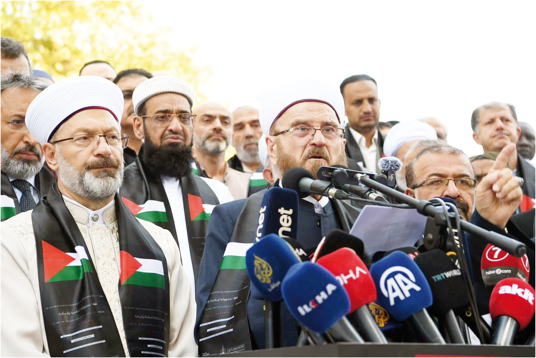 بيان لأمتنا الإسلامية والإنسانية جمعاء وأحرار العالم